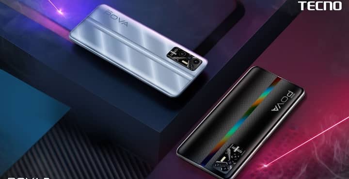 Tecno Pova 2 स्मार्टफोन में 6.9 इंच फुल एचडी+ डिस्प्ले दिया गया है. ये फोन एंड्रॉयड 11 बेस्ड HiOS पर काम करेगा. परफॉर्मेंस के लिए ऑक्टा-कोर हीलियो G85 an Octacore प्रोसेसर दिया गया है. फोन में 6 GB रैम 128 GB स्टोरेज दी गई है. Tecno Pova 2 स्मार्टफोन में क्वाड रियर कैमरा सेटअप दिया गया है, जिसका प्राइमरी कैमरा 48 मेगापिक्सल का है. इसके अलावा इसके अलावा 2MP मैक्रो लेंस, 2MP डेप्थ सेंसर दिया गया है. वहीं सेल्फी और वीडियो कॉलिंग के लिए फोन में 8 मेगापिक्सल का फ्रंट कैमरा दिया गया है. इसमें 7,000mAh की दमदार बैटरी है, जो कि 18 वॉट फास्ट चार्जिंग सपोर्ट के साथ आती है. इसकी कीमत 12,499 रुपये है.