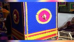 Satara : आकाश कंदिलांमध्ये खणाचा ट्रेंड, तरुणीची अनोखी संकल्पना, खणाच्या कंदिलांना मोठी मागणी