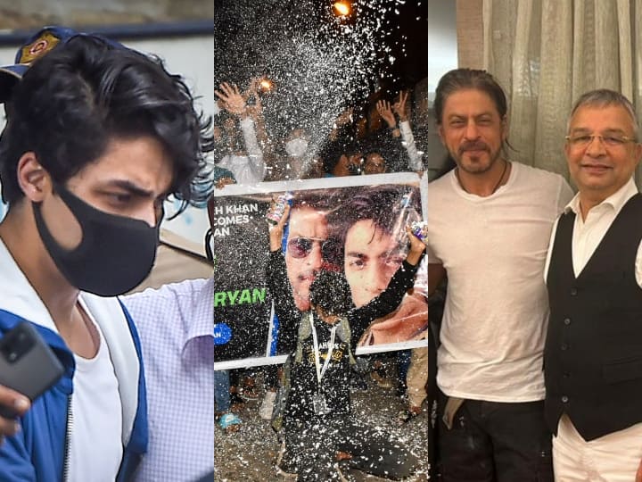 Aryan Khan Bail: आर्यन खान को HC से राहत, सतीश मानशिंदे ने शाहरुख के साथ तस्वीर जारी की, 'मन्नत' के बाहर जश्न | 10 बड़ी बातें