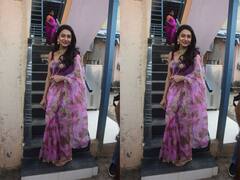 Kuch Rang Pyar Ke Aise Bhi 2 छोड़ने का ऐलान कर सुर्खियों में Erica Fernandes, शूटिंग सेट पर इस अंदाज में हुईं स्पॉट