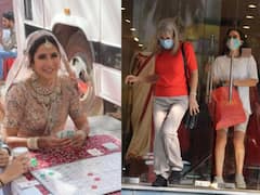 Katrina Kaif -Vicky Kaushal Wedding: Katrina's Mom & Sister Isabelle Go Shadi Shopping, Spotted At An Ethnic Store- Pics & Video