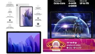 Amazon Festival Sale: सैमसंग टैबलेट पर सबसे बड़ा ऑफर, दिवाली पर कोई पुराना फोन देकर ब्रांड न्यू सैमसंग टैबलेट खरीदिये 10 हजार से भी कम में