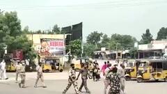 Huzurabad Byelections2021: హుజురాబాద్ లో భారీగా మోహరించిన కేంద్ర, రాష్ట్ర బలగాలు