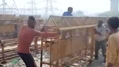 Police remove barricades at Ghazipur border, know details | Ground Report