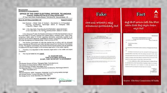 ABP Desam Fact Check: ఈసీ పేరిట లేఖ- ఏబీపీ దేశం నిజనిర్థారణలో తేలిన వాస్తవాలు