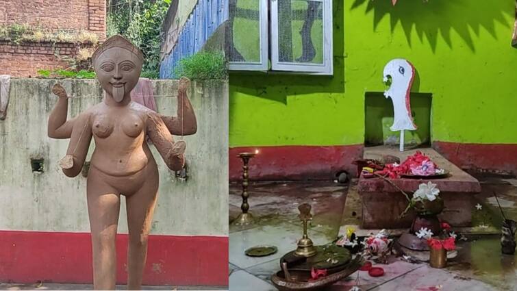 Bankura: The history of 400 years and a half,  Kalipujo of the 'Biplabi bari' puja has started by Raghu Dakat Kali Puja 2021: সাড়ে ৪০০ বছরের ইতিহাস, রঘু ডাকাতের হাত ধরে শুরু হয়েছিল ‘বিপ্লবী’ বাড়ির কালীপুজো