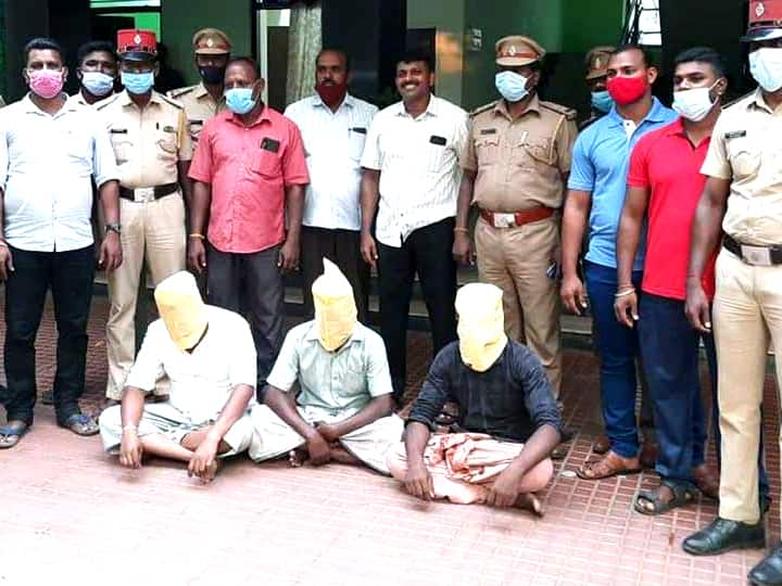 Karaikal P.M.K. 3 mercenaries arrested in district secretary murder காரைக்கால் பா.ம.க. மாவட்ட செயலாளர் கொலையில் கூலிப்படையை சேர்ந்த 3 பேர் கைது!