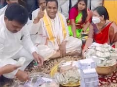 Telangana Minister Malla Reddy Donates Rs 1.75 Crore To Gold Plate A Part Of Yadadri Temple