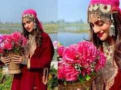 खूबसूरत वादियों में 'कश्मीर की कली' बनकर Nusrat Jahan ने करवाया ऐसा फोटोशूट, इस हुस्न पर दिल हार बैठे फैन्स