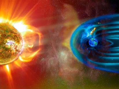 Big explosion in the sun: risk of geo magnetic storm for the first 2 days சூரியனில் ஏற்பட்ட பெரு வெடிப்பு... இன்று முதல் 2 நாட்கள் புவி காந்த புயல் ஏற்படும் அபாயம்!