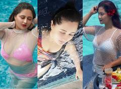 Rashmi Desai Photo: स्विमिंग पूल में Rashami Desai की ये फोटोज फैंस को आहें भरने को कर देंगी मजबूर