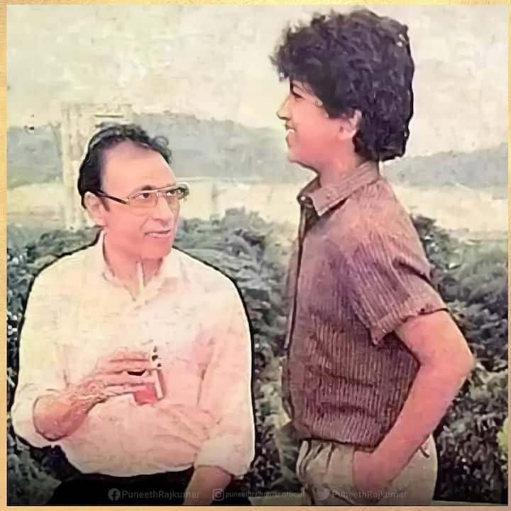 పునీత్ అసలు పేరు లోహిత్ రాజ్ కుమార్. సినిమాల్లోకి వచ్చాక పునీత్ గా పేరు మార్చుకున్నారు. (Image credit: Instagram)