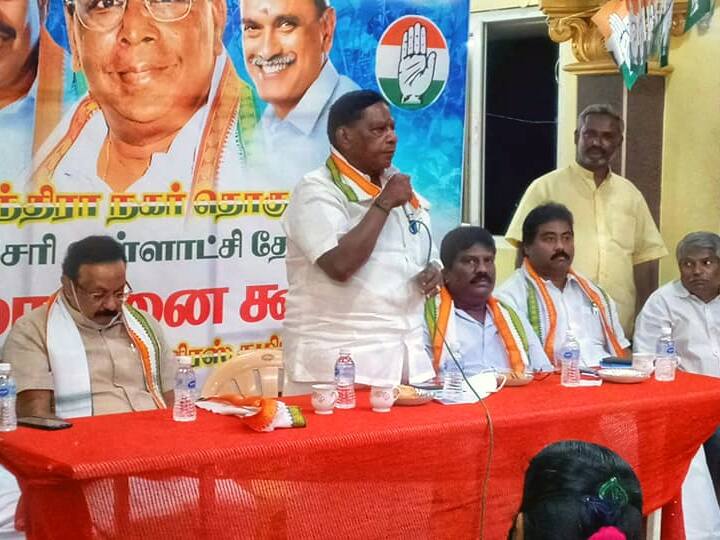 Chief Minister Rangasamy does not care about the people ...! Narayanasamy alleges that the chair is his only goal ’’ரங்கசாமிக்கு மக்களை பற்றி கவலையில்லை; நாற்காலி ஒன்றே குறிக்கோள்’’- நாராயணசாமி குற்றச்சாட்டு