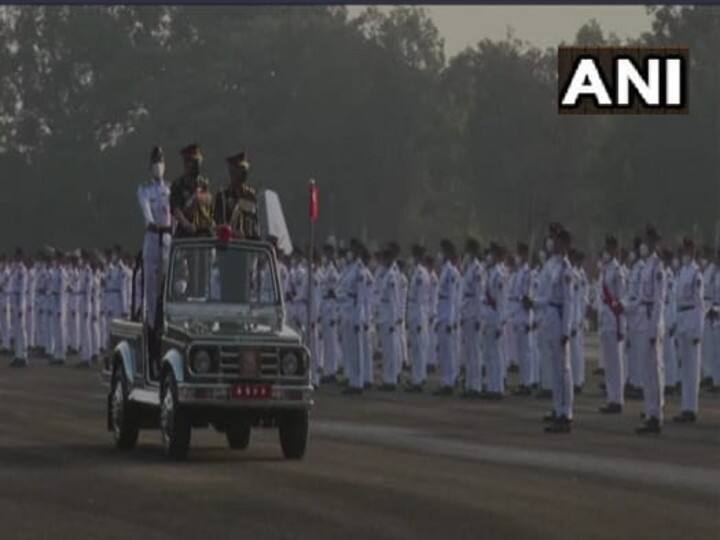 Army Chief Gen MM Naravane at passing out Parade of 141st Course of NDA in Pune NDA च्या 141 तुकडीचं दीक्षांत संचलन, लष्करप्रमुख जनरल मनोज नरवणेंची उपस्थिती