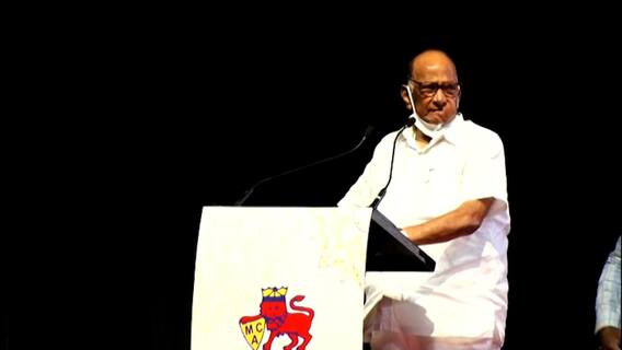 Sharad Pawar on India vs Pak : भारतीय संघाच्या पराभवानंतर उमटलेल्या प्रतिक्रिया अशोभनीय : शरद पवार