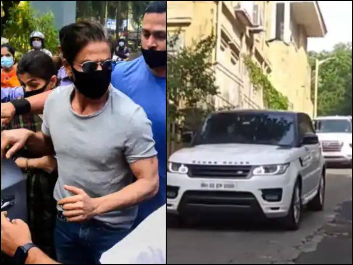 Aryan Khan Bail: With Convoy Of 4 Vehicles, SRK Leaves For Arthur Road Jail To Bring Home Son Aryan Khan Bail: With Convoy Of 4 Vehicles, SRK Leaves For Arthur Road Jail To Bring Home Son