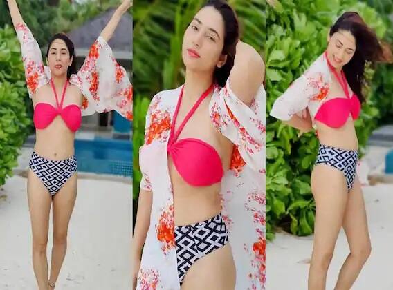 મુંબઇઃ ટીવીની જાણીતી એક્ટ્રેસ દિશા પરમાર (Disha Parmar) થોડાક દિવસો પહેલા હનીમૂન પર પતિ રાહુલ વૈદ્ય (Rahul Vaidya)ની સાથે માલદીવ ગઇ હતી. દિશા ત્યાંથી પાછી આવી ચૂકી છે પરંતુ તેના મગજમાંથી હજુ પણ ત્યાંનો નશો નથી ઉતર્યો. દિશા પરમારે ટ્રિપથી કેટલીક નવી તસવીરો શેર કરી છે જેમાં તે સ્નોર્કલિંગ કરતી દેખાઇ રહી છે.