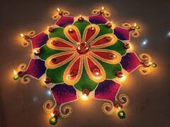 Diwali 2021 Rangoli Designs: इस दिवाली मां लक्ष्मी के स्वागत के लिए रंगोली डिजाइन्स से सजाएं घर का आंगन, भगवान शिव का भी मिलेगा आशीर्वाद