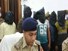 जालौन: पुलिस ने सुलाझाया लूट का मामला, सात आरोपियों को किया गिरफ्तार