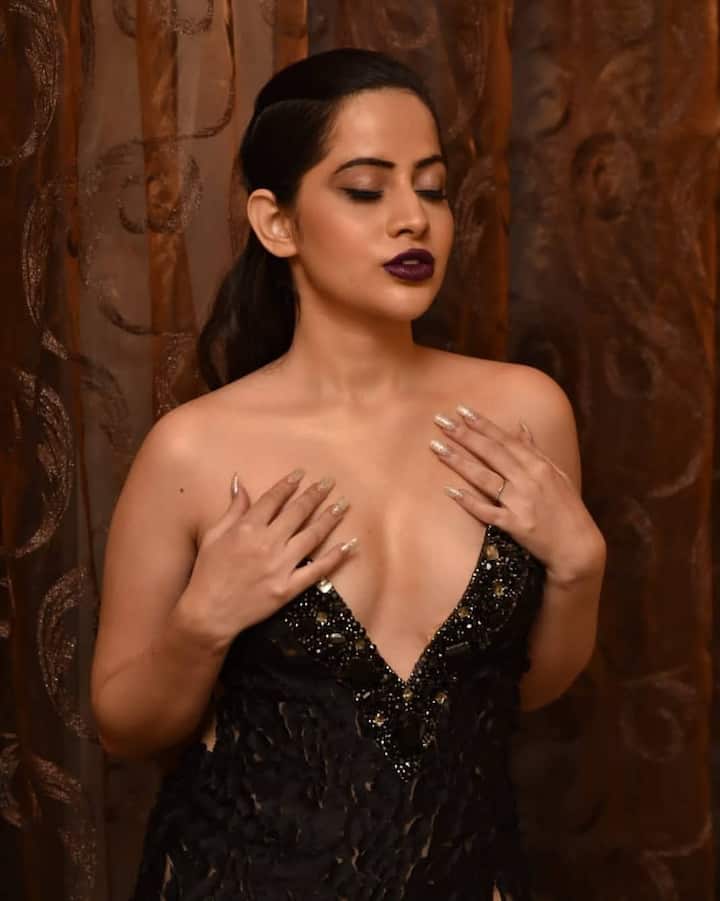 इस दौरान उर्फी ने एक से एक सिजलिंग अदाएं देते हुए तस्वीरें क्लिक कराई हैं.
