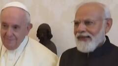 Pope Francis से मिले PM Modi, 20 साल बाद भारतीय प्रधानमंत्री की हुई पोप से मुलाकात