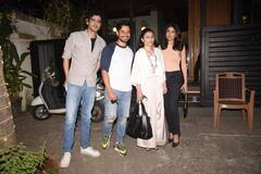 In Pics: बेहद ग्लैमरस लुक में स्पॉट हुईं कृतिका कामरा, साथ दिखे कुणाल खेमू और सोहा अली खान