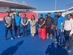 ਮੁੱਖ ਮੰਤਰੀ ਚੰਨੀ ਨੇ ਹਾਕੀ ਗਰਾਊਂਡ 'ਚ ਗੋਲ ਕੀਪਰ ਬਣ ਰੋਕੇ ਸ਼ਾਨਦਾਰ ਗੋਲ, ਵੇਖੋ ਤਸਵੀਰਾਂ