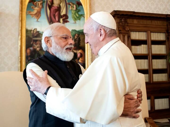 PM Modi Invites Pope Francis, Italian Counterpart Mario Draghi To Visit India In Meetings Amid Europe Visit ‘Very Warm Meeting’: PM Modi On Visiting Pope Francis At Vatican, Invites Him To Come To India
