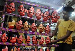 Kalipuja 2021 : ধনতেরস, দীপান্বিতা, কালীপুজো ... উৎসবের শেষ মুহূর্তের প্রস্তুতির রঙিন ছবি রাজ্য জুড়ে