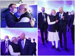 G20 Summit: ऐसे नजर आए 'दोस्त' मोदी और बाइडन, मैक्रों के साथ भी सामने आई खास तस्वीर