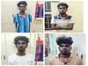 திருவண்ணாமலை: அரசு ஊழியரை தாக்கி நகை, பணம் வழிப்பறி செய்த  4 இளைஞர்கள் கைது