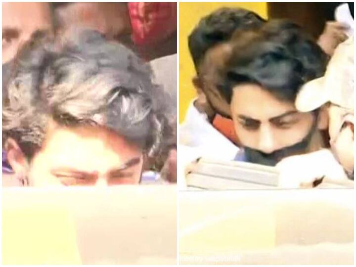 Aryan Khan Released: शाहरुख खान के बेटे आर्यन खान ऑर्थर रोड जेल से अपने घर मन्नत के लिए रवाना हो गए हैं. ऐसे में जेल से रिहा होकर उनकी सबसे पहली तस्वीरें सामने आई हैं.