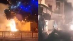 સાબરકાંઠા: ઇડરમાં ફટાકડાની લારીમાં અચાનક ફૂટવા લાગ્યા ફટાકડા,જુઓ ગુજરાતી ન્યૂઝ