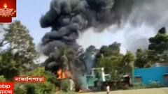 Fire: নাকাশিপাড়ায় গুদামে ভয়াবহ আগুন, অগ্নিদগ্ধ হয়ে মৃত্যু এক কর্মীর। Bangla News