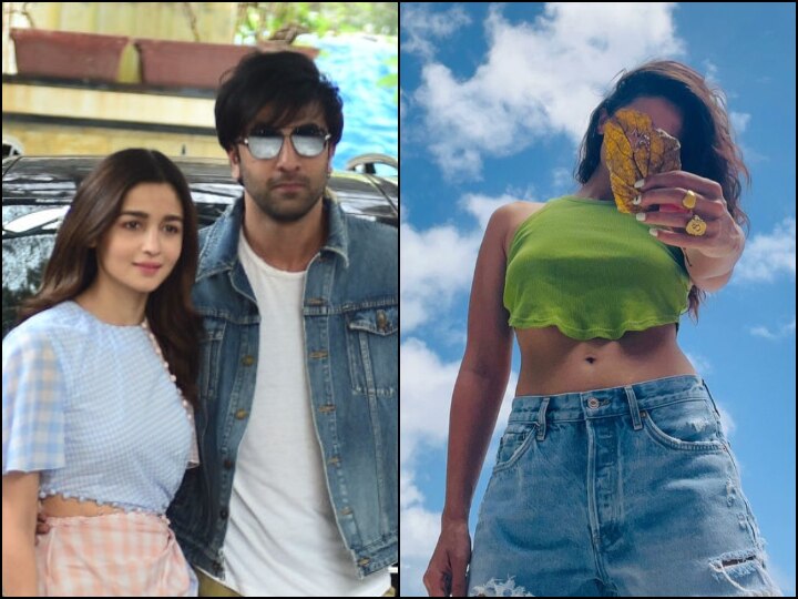 Alia Bhatt in Rs 4k bralette and denims is all glam with Ranbir at  Deepika's birthday - India Today