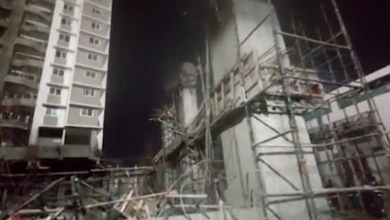 Pune Slab Collapse : पुण्याच्या बालेवाडीत बांधकाम सुरु असलेल्या इमारतीचा स्लॅब कोसळला ABP Majha