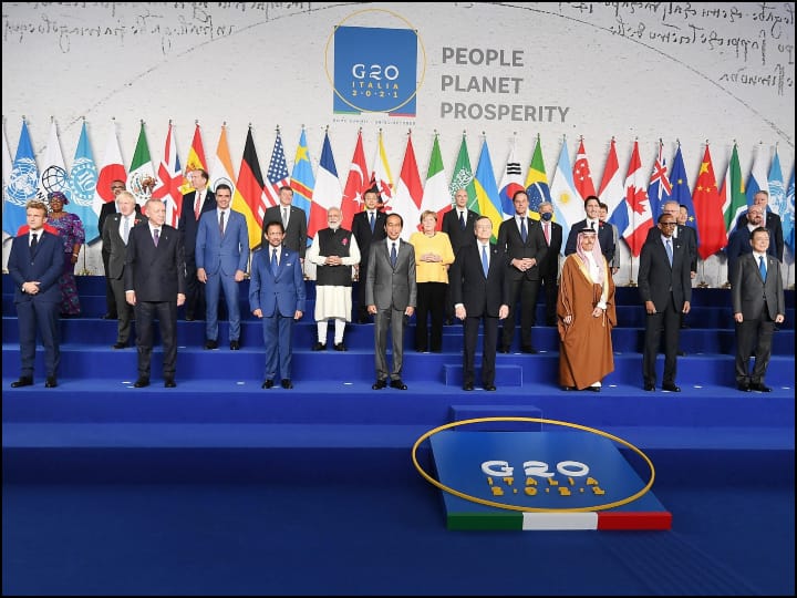 G20 Summit: रोम में जी 20 देशों ने वैश्विक तापमान डेढ़ डिग्री घटाने पर जताई सहमति