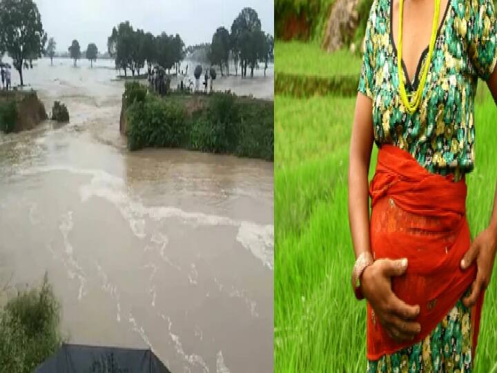 Man With One Arm Helps Pregnant Women Reach UP Hospital Amid Flood Water வெள்ளத்துக்குள் சீறிய ட்ராக்டர்.. 3 கர்ப்பிணிகளை ஒரு கையால் காப்பாற்றிய ரியல் ஹீரோ! 