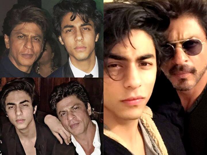 Shah Rukh Khan and aruyan khan throwback video goes viral over social media actor dropping his child to school SRK Video: बेटे Aryan Khan की रिहाई के बाद  Shah Rukh Khan का वीडियो वायरल, ऐसे की है बेटे की परवरिश
