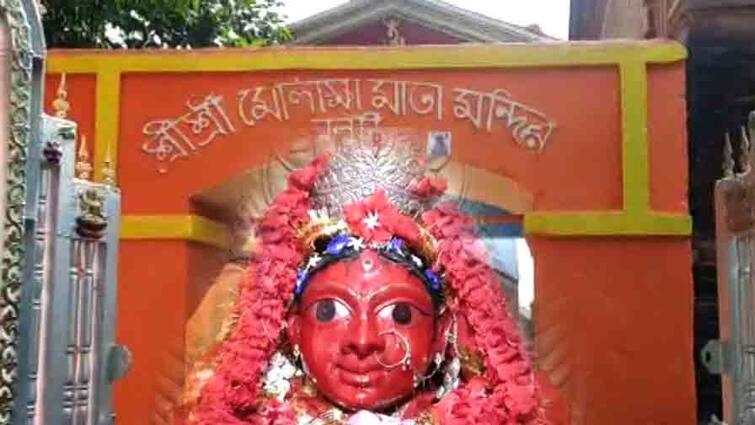 birbhum jharkhan border moluti village moulikhya mandir goddess worshipped on Kalipujo Kali Puja 2021: বীরভূম-ঝাড়খণ্ড সীমান্তে অধিষ্ঠান মা মৌলীক্ষার, কালীপুজোতে দুই রাজ্যের মানুষের উপস্থিতিতে চলে আরাধনা