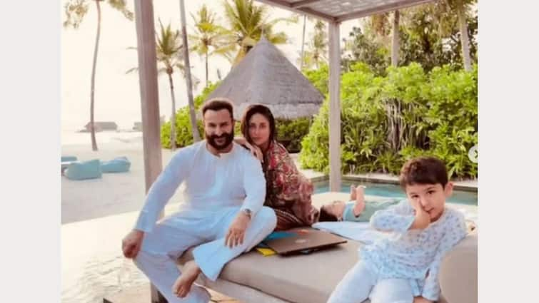 Taimur Ali Khan Is Cuteness Overloaded As Kareena Kapoor Drops PIC Of Her Little Munchkin ‘Chilling By The Pool’ Kareena Kapoor Son Pic: সবাই যখন হ্যালোউইনে সাজছে, তখন কী কাজে ব্যস্ত তৈমুর?