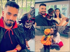 Neha Dhupia Drops PICS From Her Halloween Celebration With Daughter Mehr And Baby Boy