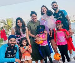 Halloween 2021: মাঠে নামার আগে পরিবারের সঙ্গে হ্যালোইন দিবস পালন বিরাটদের, রইল ছবি