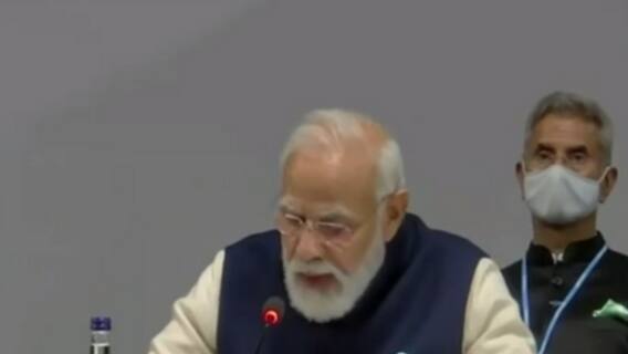 ગ્લાસગોમાં COP-26 શિખર સમ્મેલનમાં PM મોદીનું સંબોધન, જુઓ ગુજરાતી ન્યૂઝ