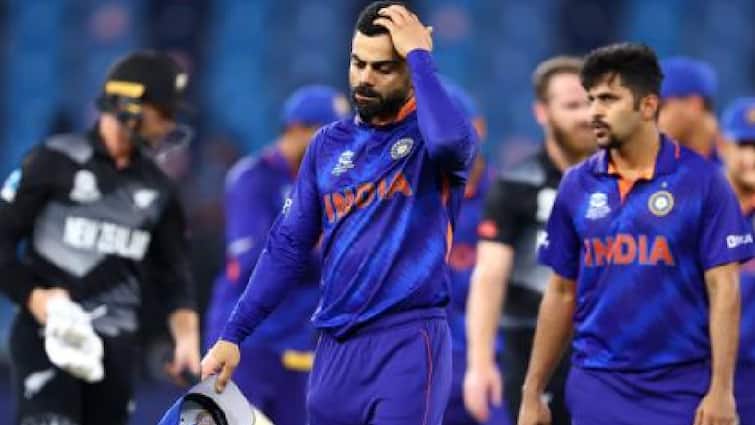 t20 world cup india vs new zealand 5 reasons for team india defeat T20 WC: બેટિંગ અને આ નિર્ણયોથી કેપ્ટન કોહલીએ કર્યા નિરાશ, ટીમ ઇન્ડિયાના હારના આ રહ્યા કારણો