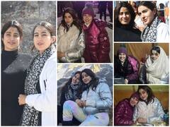 Sara-Janhavi Kedarnath: केदारनाथ पहुंचीं सारा और जाह्नवी, बर्फीली पहाड़ियों पर पूजा और मस्ती करते पटौदी और कपूर खानदान की लाडली की खास तस्वीरेंं