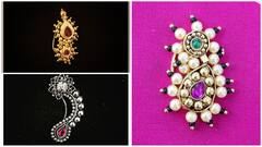 Maharashtra Nath : पारंपरिक नथीला मॉडर्न टच; पाहा नथीचे वेगवेगळे प्रकार..