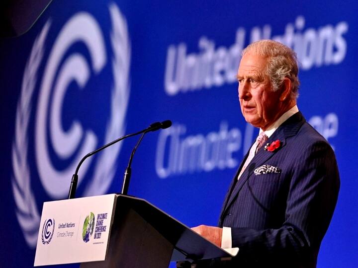Britain's Prince Charles, Prince of Wales speaks during the opening ceremony of the COP26 UN Climate Change Conference in Glasgow, Scotland on November 1, 2021. (Photo by Paul ELLIS / AFP)