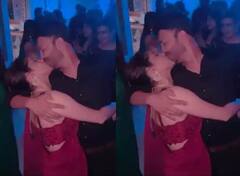 Lip Lock: પાર્ટીમાં એક્ટ્રેસ થઇ બેકાબૂ, બધાની વચ્ચે બૉયફ્રેન્ડને પકડીને કરી લીધી કિસ ને પછી.......... તસવીરો વાયરલ