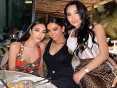 Deepika Padukoe ने एक पार्टी के दौरान अपनी खूबसूरत ब्लैक ड्रेस के साथ पहना महंगा नेक पिस, देखें फोटो